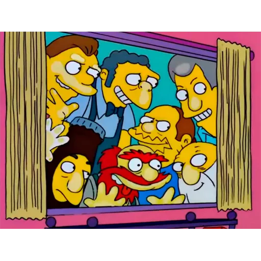 😍 Стикер «Simpsons» для Telegram