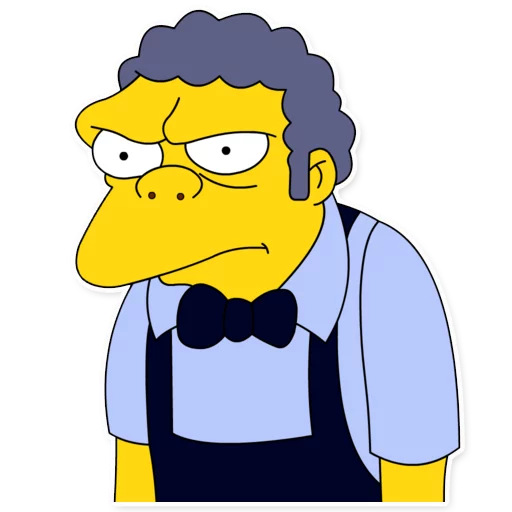 😕 Стикер «Simpsons» для Telegram