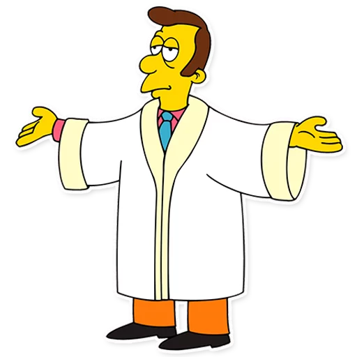 😇 Стикер «Simpsons» для Telegram