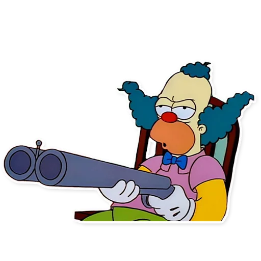 🤡 Стикер «Simpsons» для Telegram