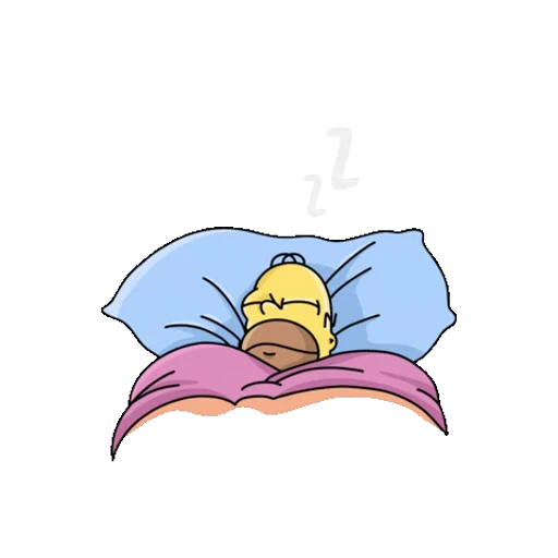 😴 Стикер «Simpsons for» для Telegram