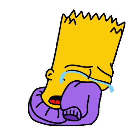😭 Стикер «Simpsons for» для Telegram