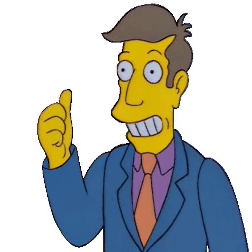 👍 Стикер «Simpsons for» для Telegram
