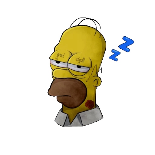 🥱 Стикер «Simpsons for» для Telegram