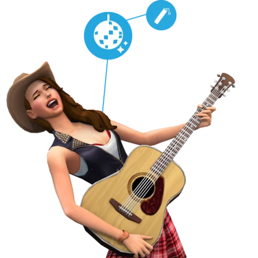 🎸 Стикер «? SIMS4 ?» для Telegram