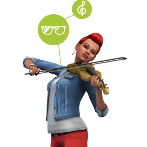 🎻 Стикер «? SIMS4 ?» для Telegram