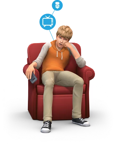 😪 Стикер «? SIMS4 ?» для Telegram