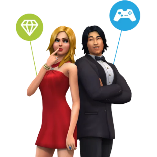💑 Стикер «? SIMS4 ?» для Telegram