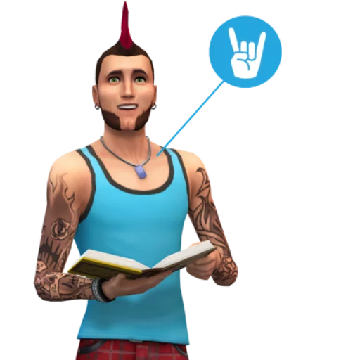 🤘 Стикер «? SIMS4 ?» для Telegram