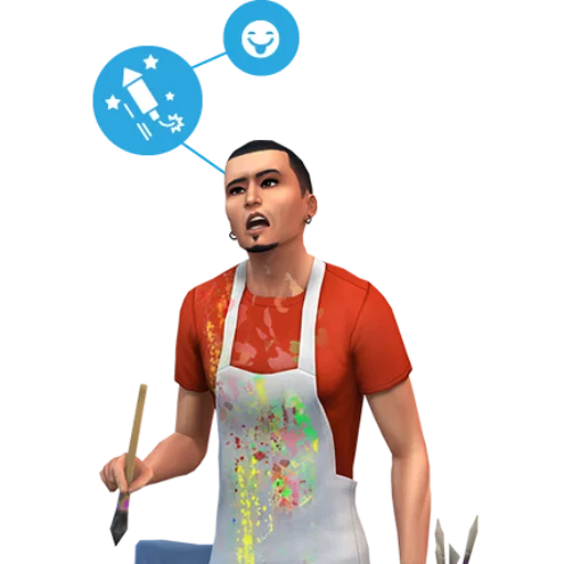 😧 Стикер «? SIMS4 ?» для Telegram