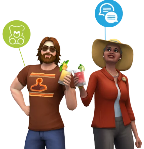 🍹 Стикер «? SIMS4 ?» для Telegram