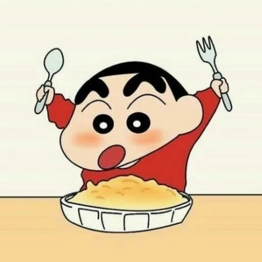 🌱 Стикер «Crayon Shin chan» для Telegram