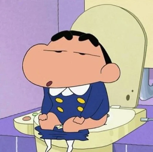 🌱 Стикер «Crayon Shin chan» для Telegram