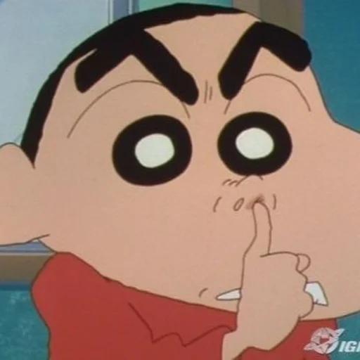 🌱 Стикер «Crayon Shin chan» для Telegram