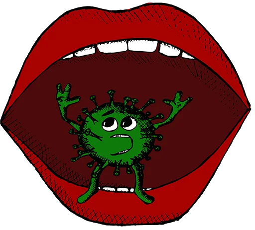💋 Стикер «COVID-19 from Sindorins pictures» для Telegram