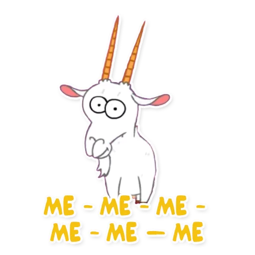 🐐 Стикер «Синий трактор» для Telegram