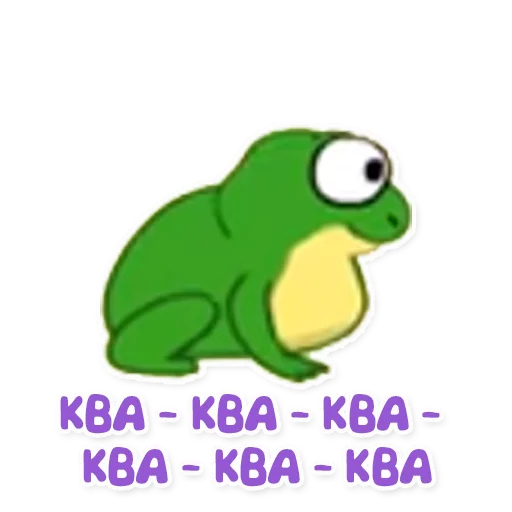 🐸 Стикер «Синий трактор» для Telegram