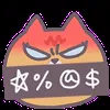 Стикер 24 🥰 Видеоанимированный набор эмоджи с котейкой