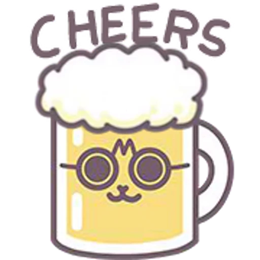 🍺 Стикер «sinkcomics cats» для Telegram