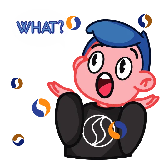😧 Стикер «Sinovate coin» для Telegram
