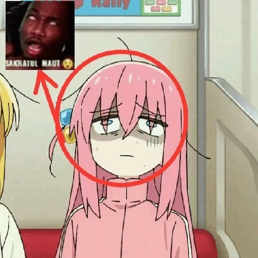 😥 Стикер «Bocchi the nigga» для Telegram