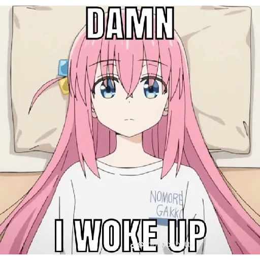 😭 Стикер «Bocchi the nigga» для Telegram