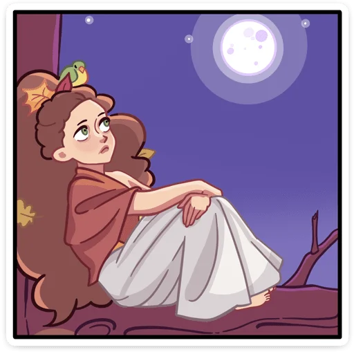 🌒 Стикер «Синта» для Telegram