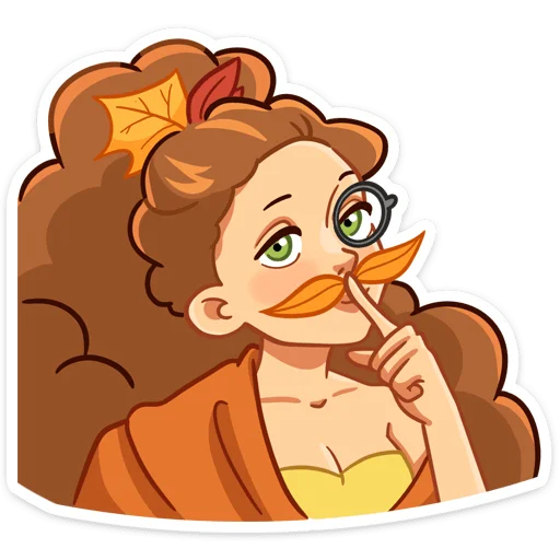 👨‍🦰 Стикер «Синта» для Telegram