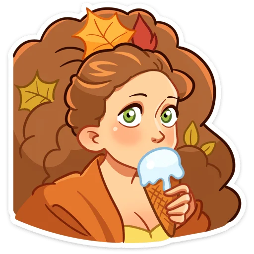 🍦 Стикер «Синта» для Telegram