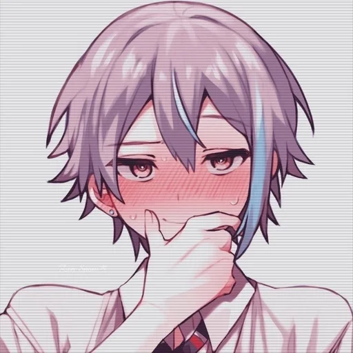 🥴 Стикер «rui kamishiro ˗ˏˋˎˊ˗» для Telegram