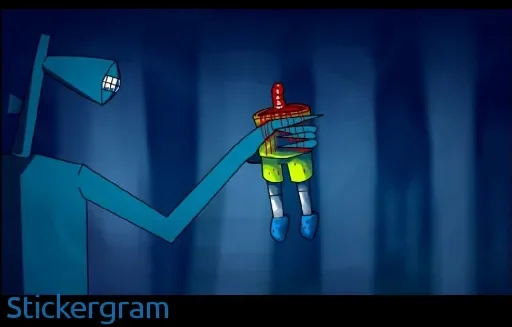☠ Стикер «Siren head» для Telegram