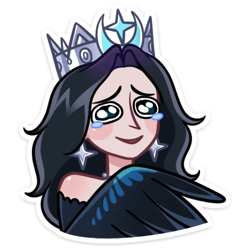 👩 Стикер «Сирин» для Telegram