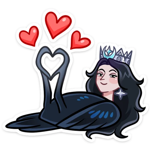🥰 Стикер «Сирин» для Telegram