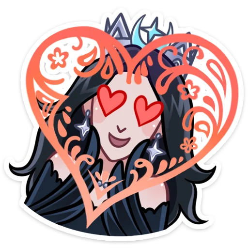❤️ Стикер «Сирин» для Telegram