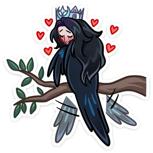 🥰 Стикер «Сирин» для Telegram