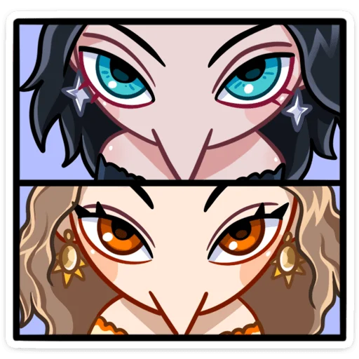 😳 Стикер «Сирин» для Telegram