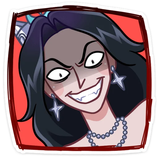 👩 Стикер «Сирин» для Telegram