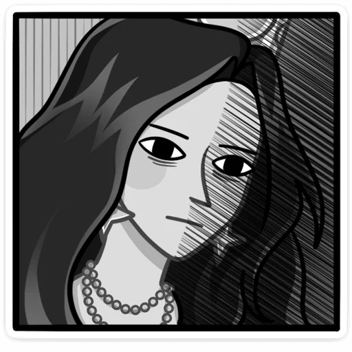 👩 Стикер «Сирин» для Telegram