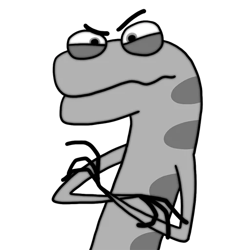 Стикерпак Morrison king of lizards для Telegram