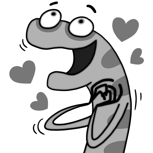🥰 Стикер «Morrison king of lizards» для Telegram