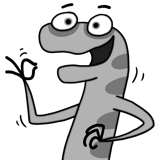 👌 Стикер «Morrison king of lizards» для Telegram