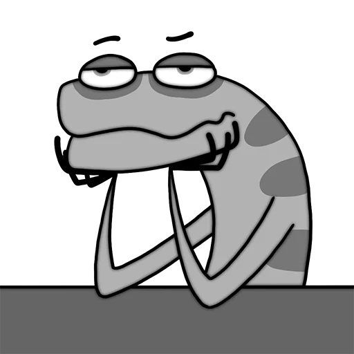 😒 Стикер «Morrison king of lizards» для Telegram
