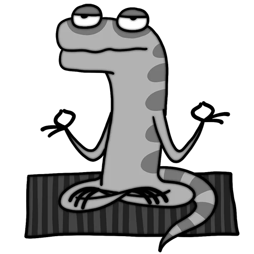 😌 Стикер «Morrison king of lizards» для Telegram