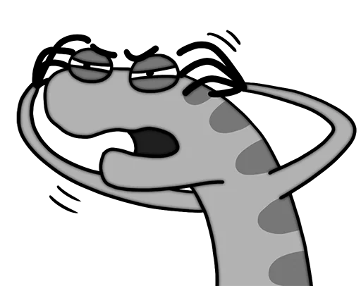 🥵 Стикер «Morrison king of lizards» для Telegram