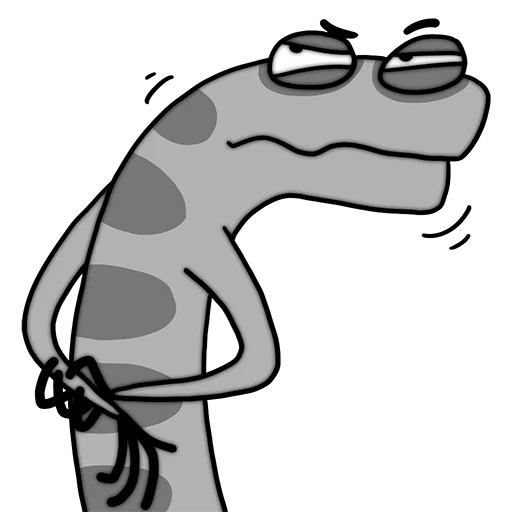 😞 Стикер «Morrison king of lizards» для Telegram