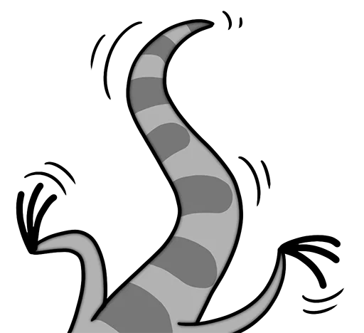 😱 Стикер «Morrison king of lizards» для Telegram