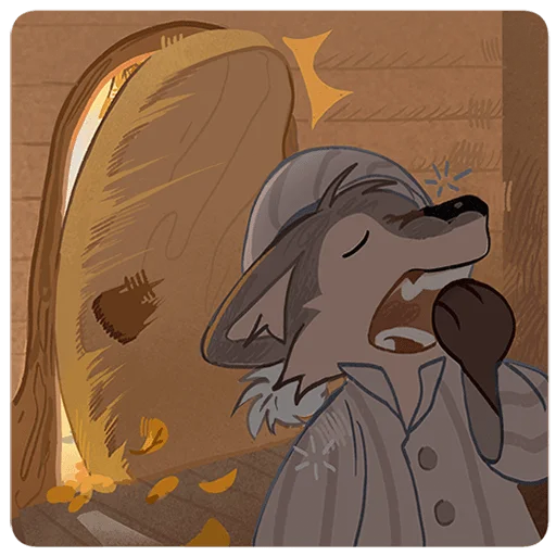 🐺 Стикер «Сырник Без Текста» для Telegram