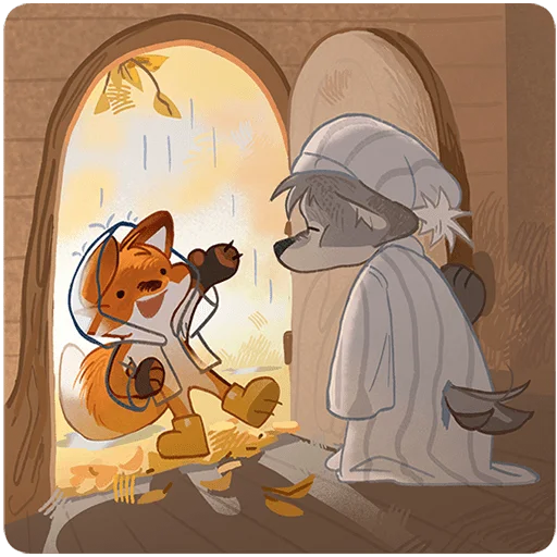🐺 Стикер «Сырник Без Текста» для Telegram
