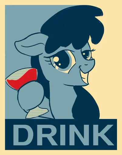 🍷 Стикер «Sir&;s pony pack» для Telegram