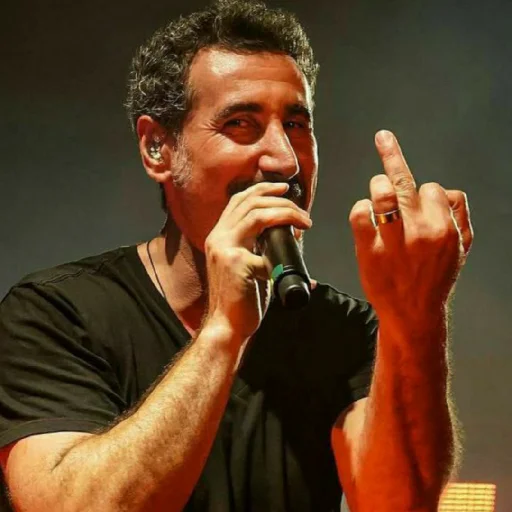 🖕 Стикер «SYSTEM OF A DOWN» для Telegram
